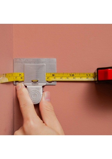 Jeemson Çelik Köşe Ve Eğri Yer Ölçüm Klipsi, Hassas Okuma Sağlar, Çalışma Verimliliğini Artırır