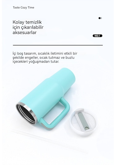 Çift Katmanlı Araba Bardağı-ikinci Nesil Pembe Kuvars