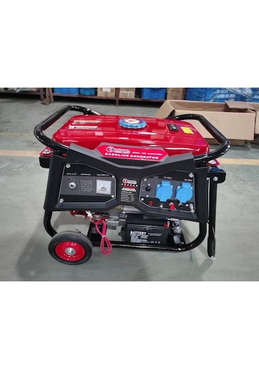 Rapco WX-6500E Benzinli Marşlı 4KW Bakır Sargılı Jeneratör