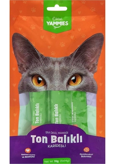Kiwi Pets Sıvı Kedi Ödül Maması 15 Gr 60 Adet