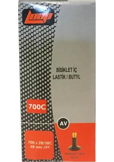 Loop İç Lastik 700x28-38 Uzun Oto Sibop Av48mm