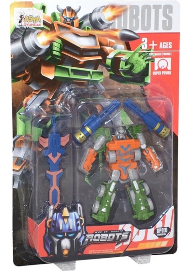 12528-Sd-130 Asya. Robota Dönüşen  Araba