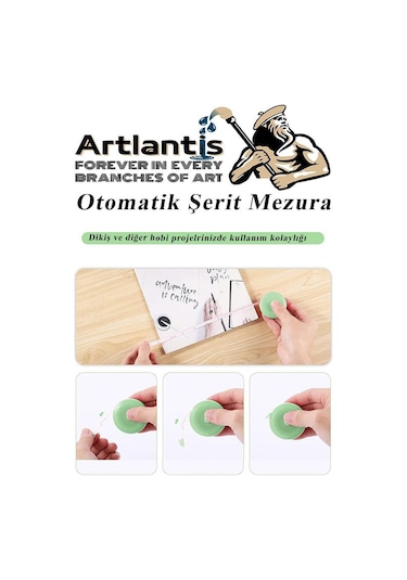 Otomatik Şerit Mezura 1.5 Metre Sarı Renk 1 Adet Yuvarlak Cep Mezurası 150 Cm Mezro Terzi Metresi Vücut Ölçüm Metresi