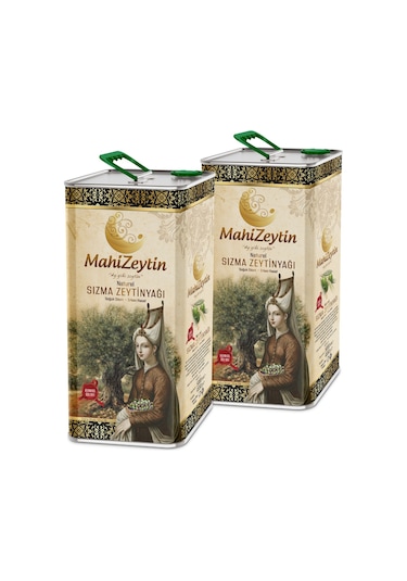 Mahizeytin Soğuk Sıkım Natürel Sızma Zeytinyağı 2 x 5 L