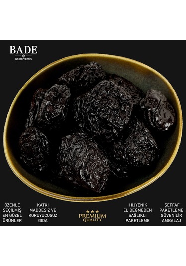 Siyah Erik Çekirdeksiz Jumbo İri Boy 600 Gr. 600 G