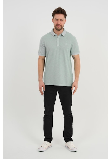 Alexander Gardi Alexandergardı Polo Yaka Erkek T-shirt 066413 - Yeşil