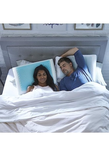 Soub Sleep Sogutucu Jelli Visco Ortopedik Visco Yastık 40 x 60 CM