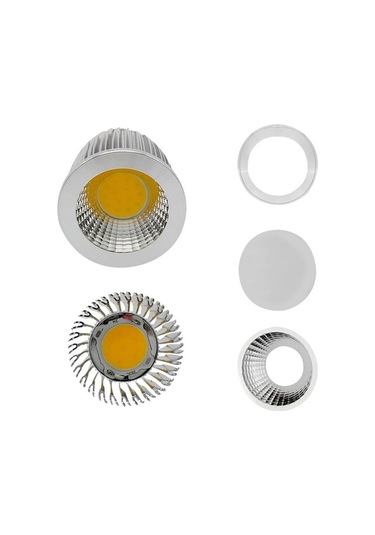 Novahub Beyaz Cob Led Mr16 9w 12w 15w Spot Işık Spotlight Dc12v 4adet Paket 4pcs