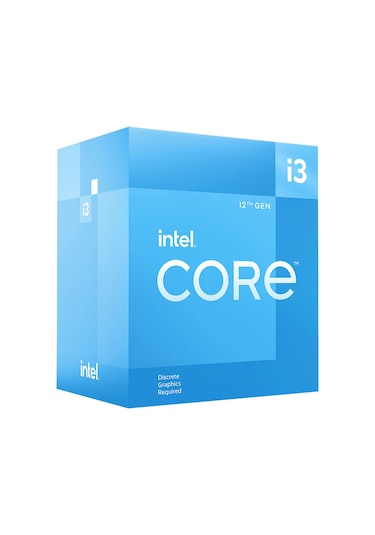 Intel Core i3-12100F 3.3 GHz LGA1700 12 MB Cache 58 W Box İşlemci