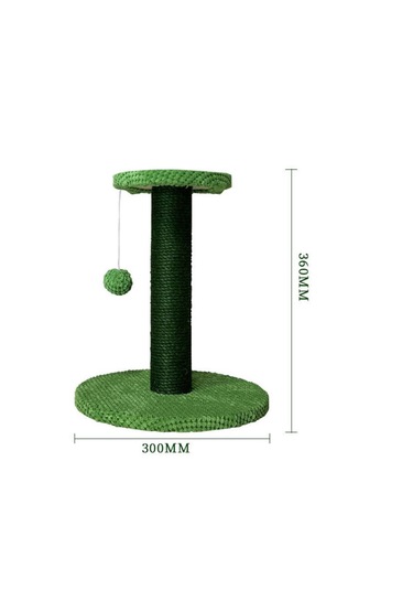Suntek Tırmalama Ağacı Sisal Yüksekliği 14 İnteraktif Top