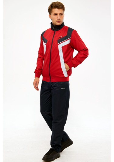 Enrico Ferry Erkek Kırmızı Marathon Eşofman Takımı Edy2637k Kırmızı