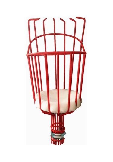 Metal Meyve Seçici Teleskopik Uzunluk Sepet Head Catcher İçin Toplama