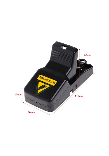 Leezsing Adet Tekrar Kullanılabilir P-lastic S-mart Fare Tuzağı