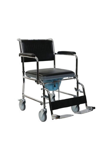 We Chem Witra Tekerlekli Katlanır Klozetli Banyo Sandalyesi