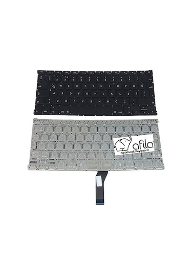 Apple Uyumlu MacBook Air A1466 Notebook Klavye Tuş Takımı / Büyük Enter - 551504004