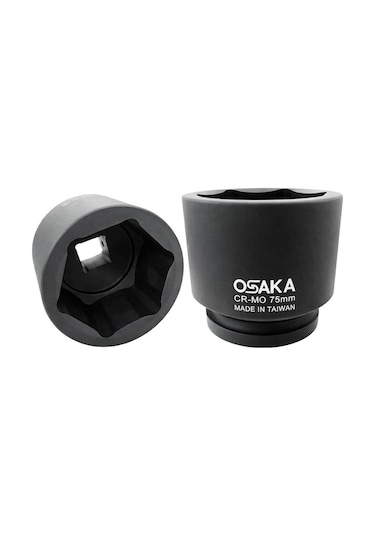 Osaka 1" Altı Köşe Havalı Lokma 75 Mm