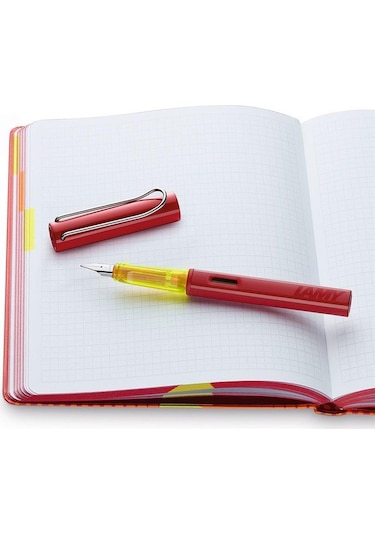 Lamy Al-Star Dolma Kalem Defter Seti Glossy Red