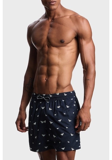 Emporio Armani Erkek Mayo Short Em000583 Af20444 Fb198 Lacivert