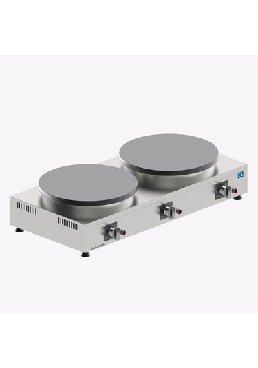 Seamac Çiftli Krep Makinası