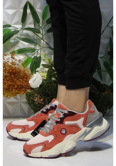 Lumberjack Madax Mesh Sue Kiremit Sneaker Kadın Ayakkabı 001