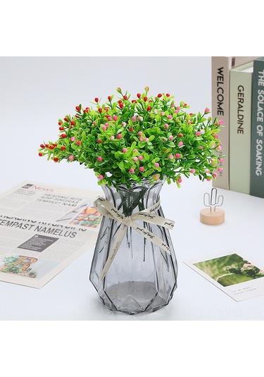 Geeksen Plastik Yapay Bitki - Turuncu Renk, 10 Adet, 24cm, Gerçekçi Görünüm, Renk Tutucu, Ev Ofis Dekorasyonu