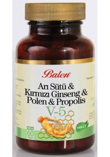 Balen Arı Sütü Polen Propolis Ginseng V-5