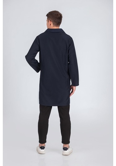 Erkek Gömlek Yaka Atölye Ve İş Önlüğü 44-60 Beden Arası Lacivert