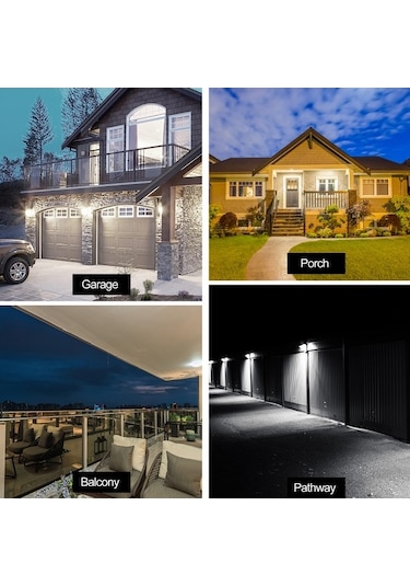 Besthome1 40 Adet Led Güneş Enerjili Hareket Sensörlü Dış Mekan Aydınlatma Lambası - Ip65 Su Geçirmez