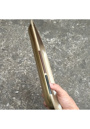 Willowhaven Sarı Rulo + Tuvalet Kağıdı 70ler 80ler Retro Metal Sigara Tepsisi Yıkanabilir