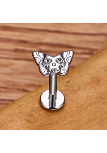 Willowhaven 1 Adet Hipoalerjen Titanyum Kulak Burun Dudak Piercing Uniseks Parti 1.2x8mm Altın Altın