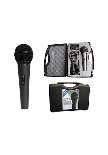 Spekon Dm-630 Kablolu Dinamik El Mikrofonu - Cami Mikrofonu
