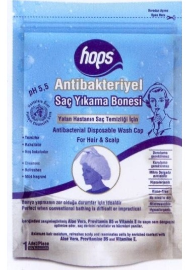 Saç Yıkama Bonesi Ph 5.5 1 Adet