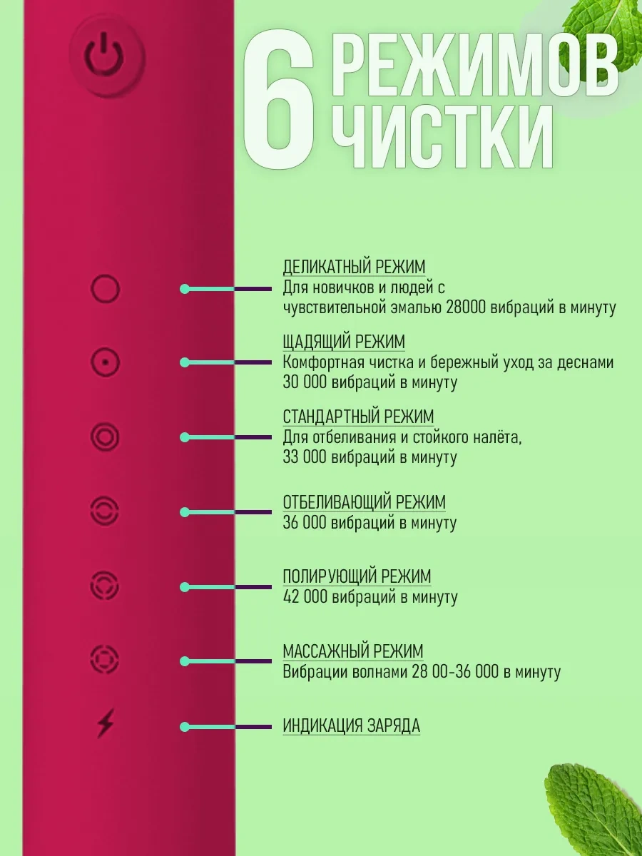 Ruomı Çocuk Ve Yetişkinler İçin Elektrikli Sesli Diş Fırçası 378340692