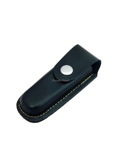 Hakiki Deri Çakı Kılıfı No:0 - 10 Cm, Kemerlikli Renkli