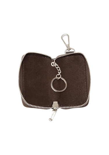 Tergan Kahve Deri Unisex Anahtarlık 00257a7p