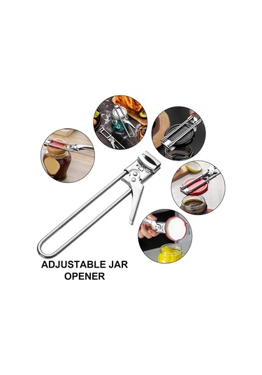 Konserve Açacağı, Ayarlanabilir Paslanmaz Çelik Manuel Şişe Açacağı, Pişirme Kapağı Konserve Açacağı, Konserve İçecek Tutma Aleti Diğer