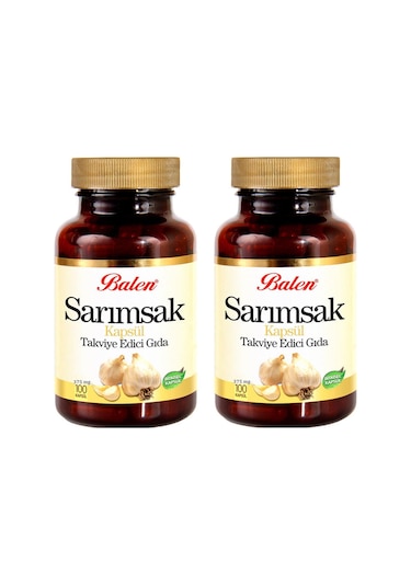 Balen Sarımsak Kapsül 375 Mg 100 Kapsül X 2 Adet