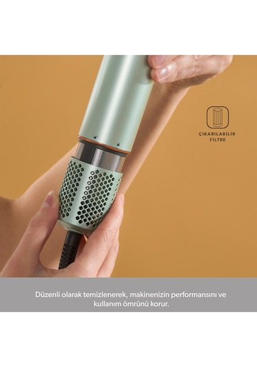 Homend Hairmony 4606H Saç Kurutma Ve Şekillendirme Seti Su Yeşili Su Yeşili