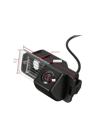 Golf 4 1998-2004 Plaka Lambası Kamerası NTSC-PALL