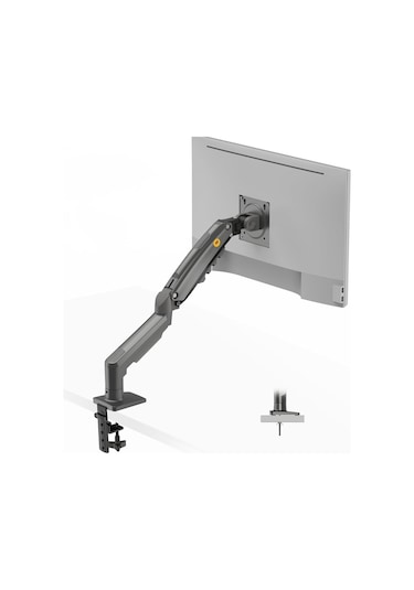 Nb North Bayou F80 17"-30" Amortisörlü 2-9 Kg Monitör Standı 2024 Gray Edition