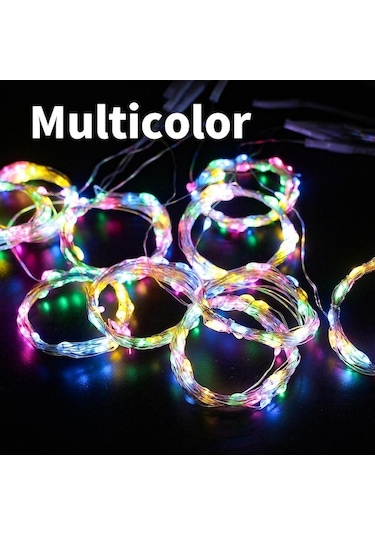 Çok Renkli Led Perde Dize Işık Noel Peri Işık Usb Akülü Uzaktan Kumanda 3x3 M Düğün Battery Box 3mx3m Çok Renkli Çok Renkli