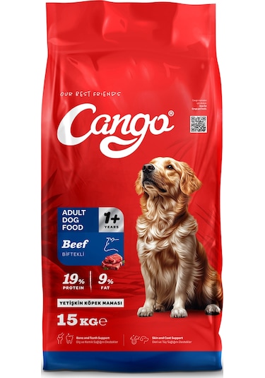 Cango Yetişkin Köpek Maması Etli 15kg