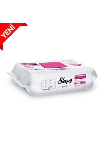 Sleepy Easy Clean Lilyum Buketi Yüzey Temizlik Havlusu&Mendili 100 Yaprak