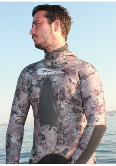 Kraken Elbise Squıd Kamuflaj 3 Mm. Serbest Dalış Elbisesi - (490592695) Kamuflaj