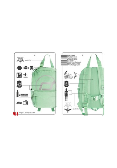Scoot And Ride Sırt Çantası Kiwi S-m 210218-96490 Mint Yeşili