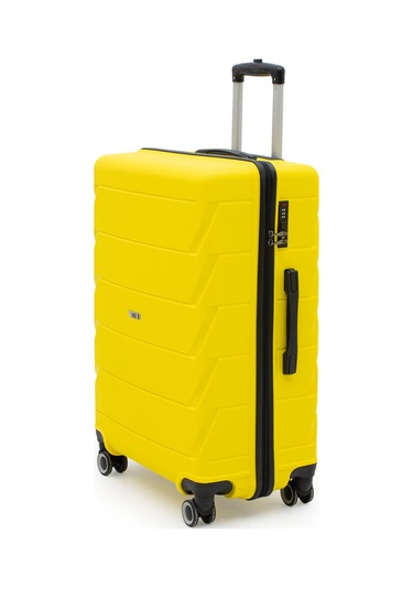 Copella Pp Polipropilen&kırılmaz Büyük Boy Valiz 75 Cm Sarı