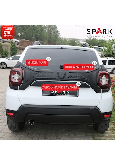 Dacia Duster 2018-2024 Yıl Aralığı Uyumlu Bagaj Kapağı Dodik 3 Parça