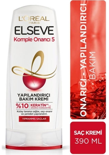 Elseve Komple Onarıcı 5 Yapılandırıcı Bakım Kremi 390 ML