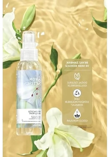 Beyaz Zambak Kokulu Vücut Spreyi - 100 Ml