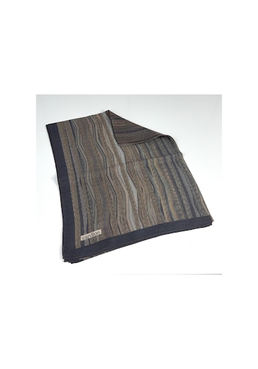 Cardion Pamuk İpek Şal - 70 X 180 - 06303 Mürdüm- Haki